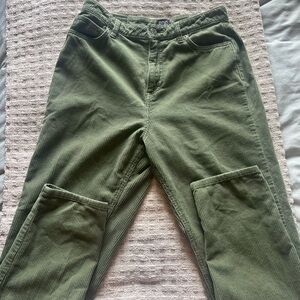 Urban Outfitter’s BDG GreenMom High Rise Corduroy Pants